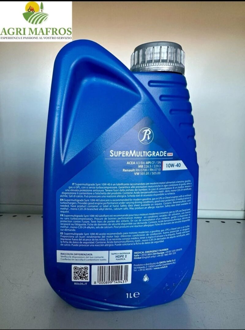 OLIO 10W40 1LT - immagine 2