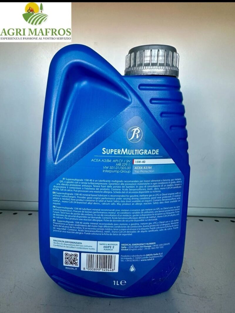 OLIO 15W40 1LT - immagine 2