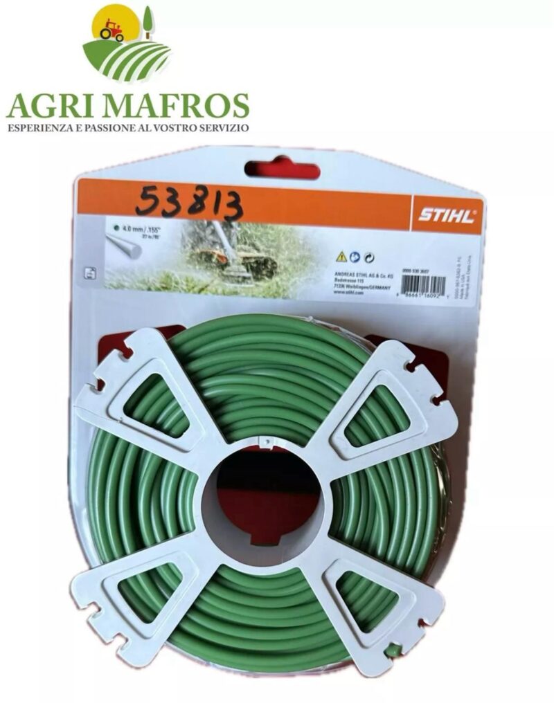 BOBINA FILO TONDO 4.0MMX37MT STIHL