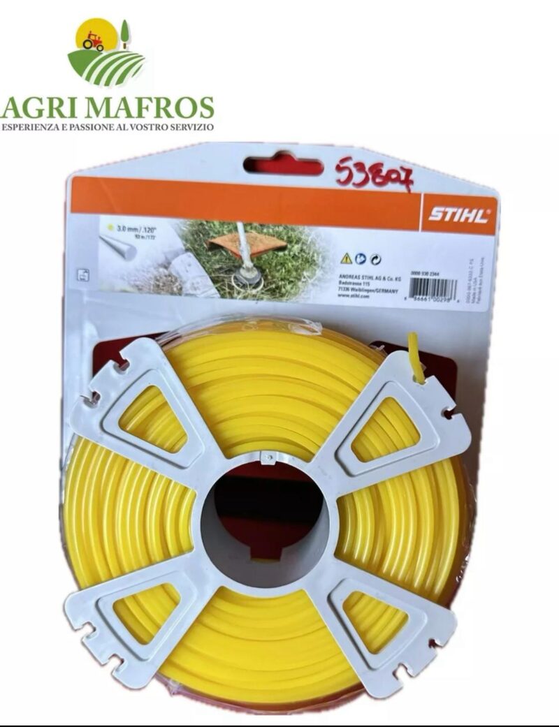 BOBINA FILO TONDO 3.0MMX53MT STIHL