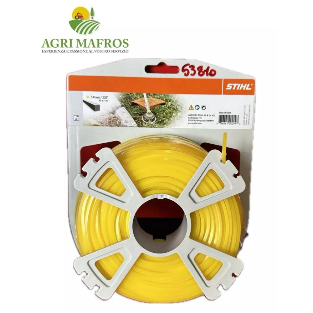 BOBINA FILO QUADRO 3.0MMX53MT STIHL