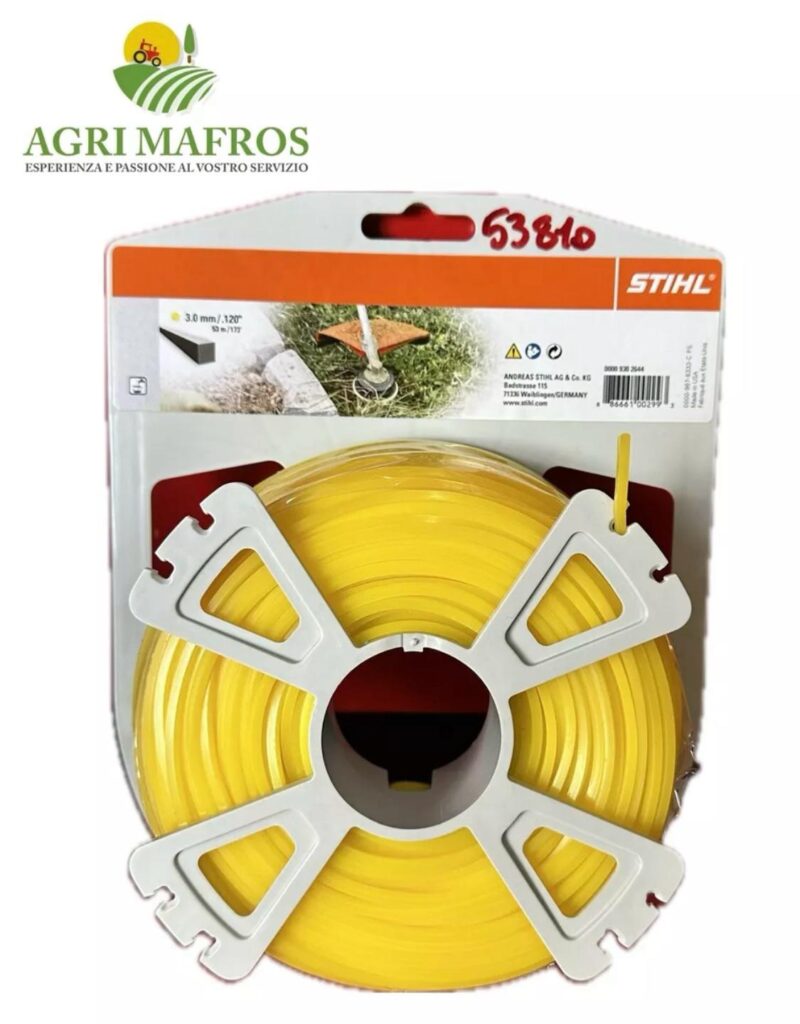 BOBINA FILO QUADRO 3.0MMX53MT STIHL
