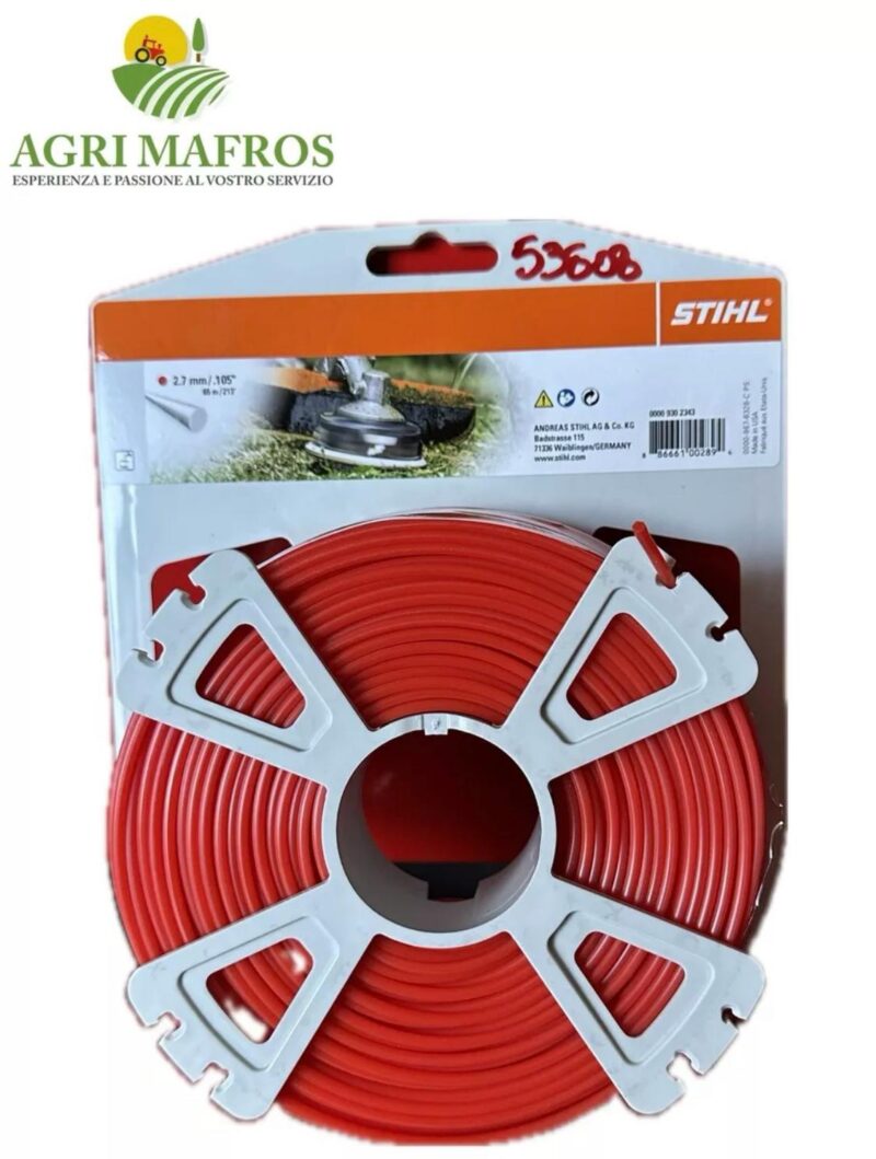 BOBINA FILO TONDO 2.7MMX65MT STIHL