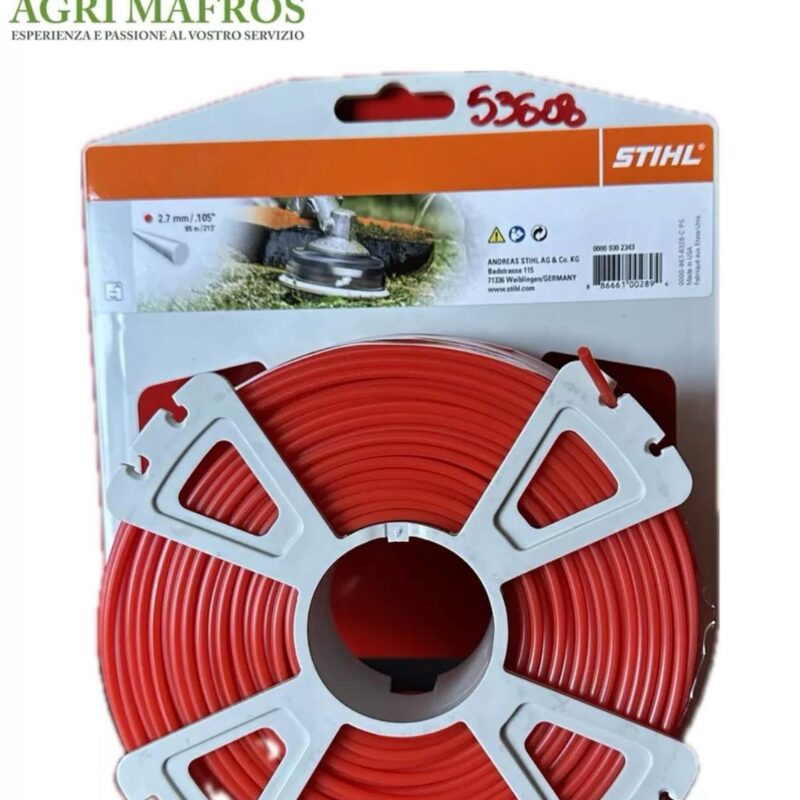 BOBINA FILO TONDO 2.7MMX65MT STIHL