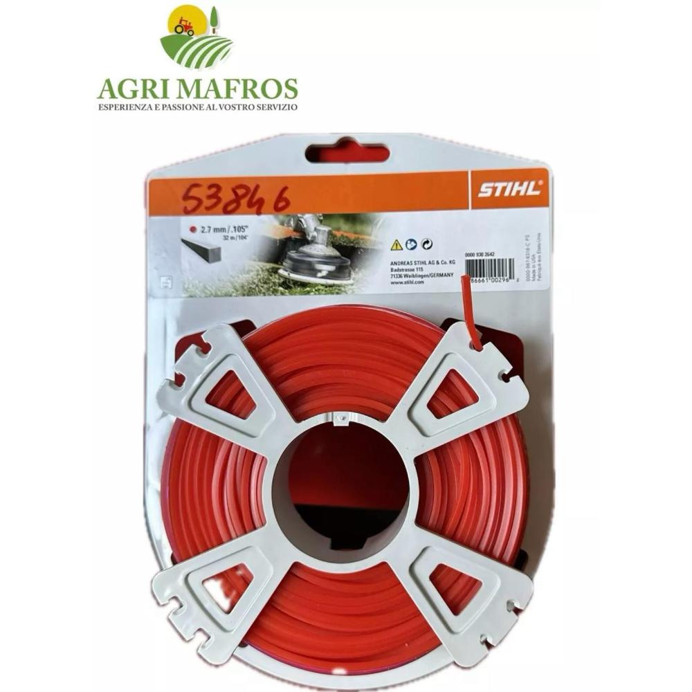 BOBINA FILO QUADRO 2.7MMX32MT STIHL