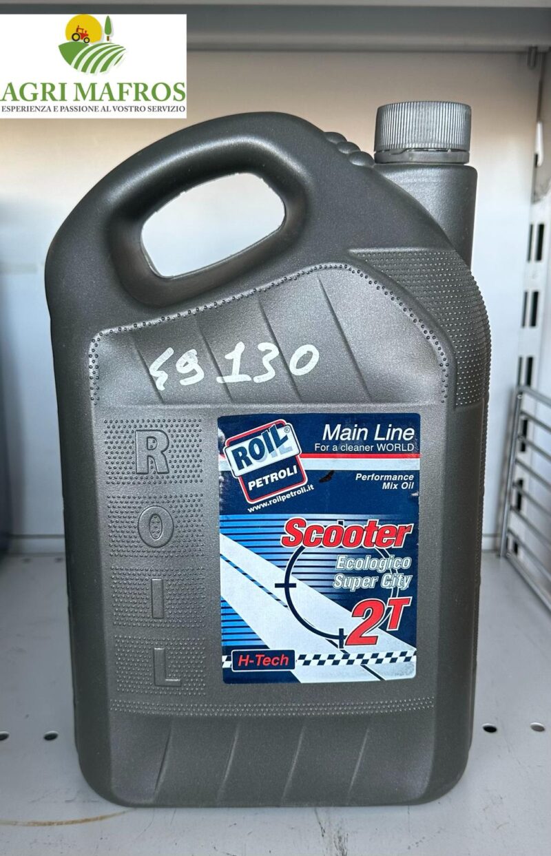 OLIO MISCELA PER MOTORE A DUE TEMPI 5LT