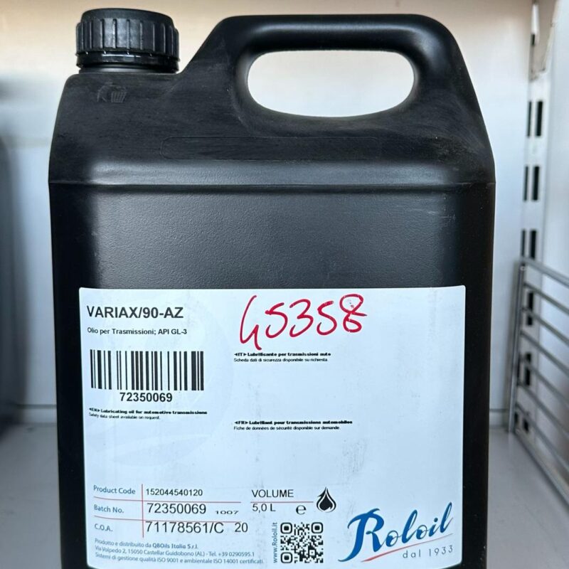 OLIO PER TRASMISSIONI VARIAX 90 5LT
