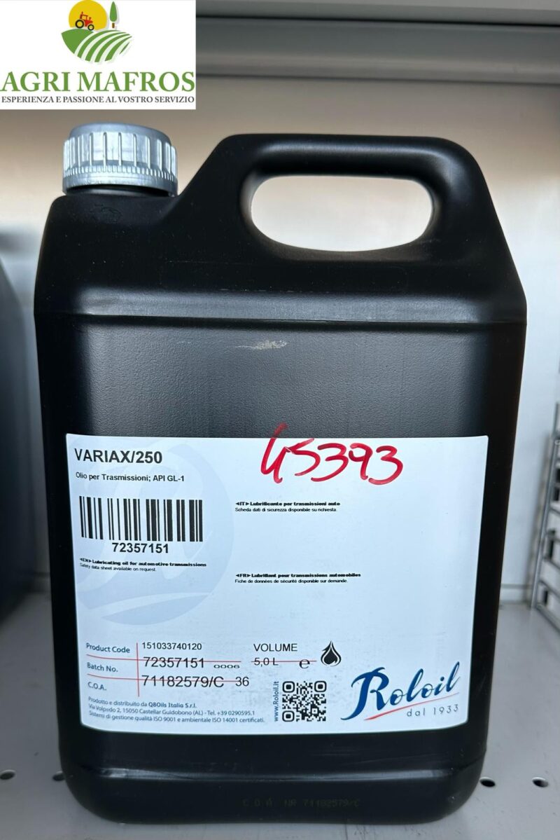 OLIO VARIAX 250 5LT