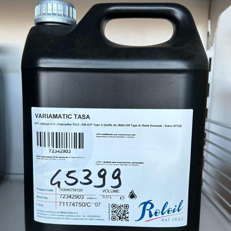 OLIO PER IDROGUIDA VARIAMATIC 5LT