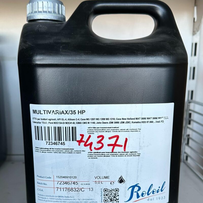 OLIO PER TRASMISSIONI MULTIVARIAX 35HP LT5