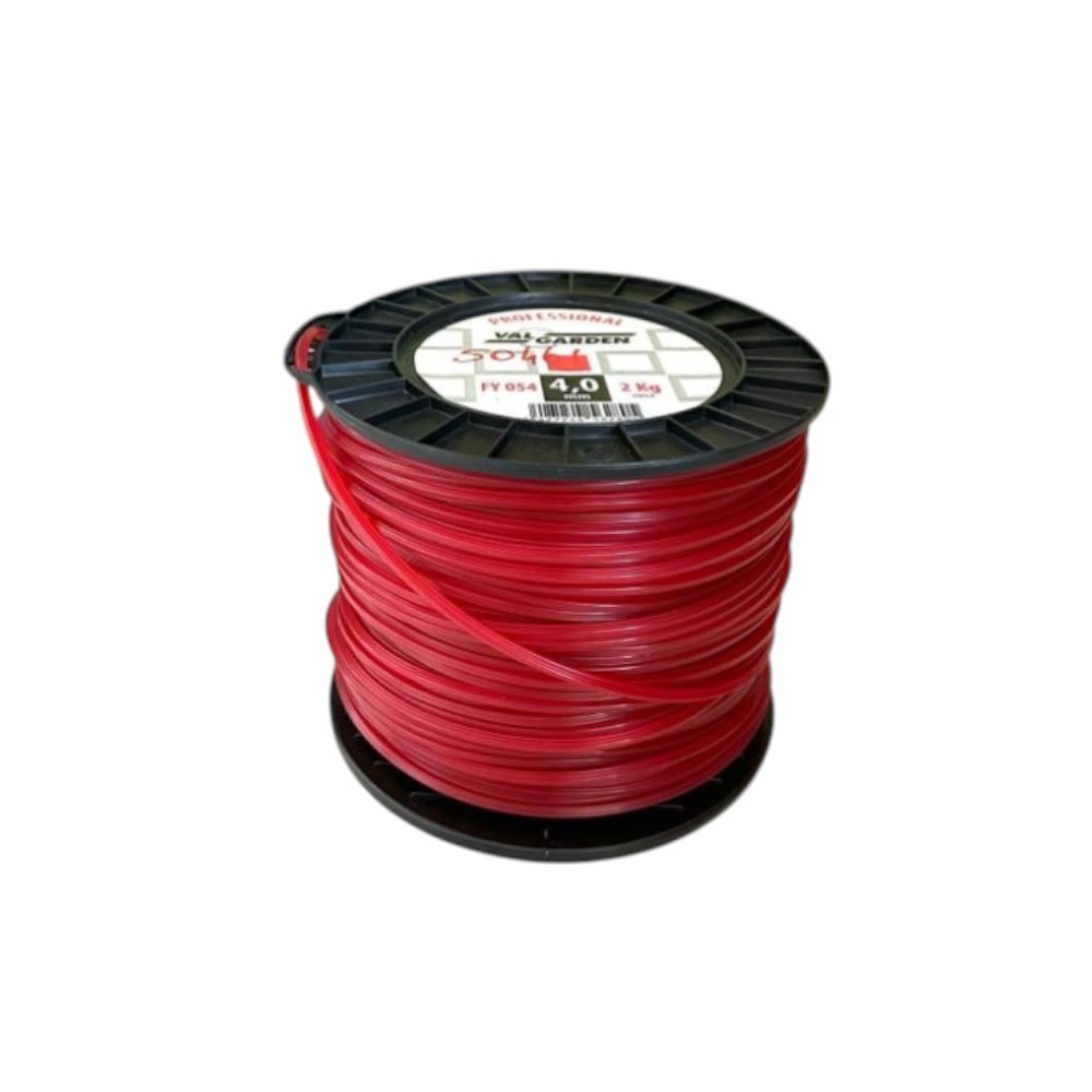 BOBINA FILO QUADRO 4.0MMX120MT 2KG VAL GARDEN