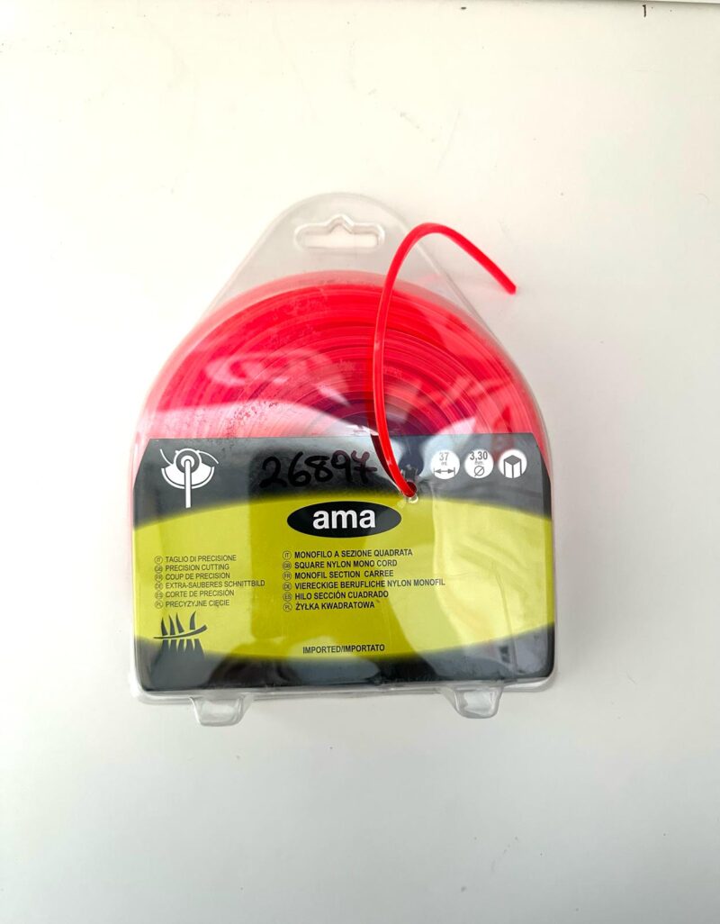 BOBINA FILO QUADRO 3.3MMX37MT AMA