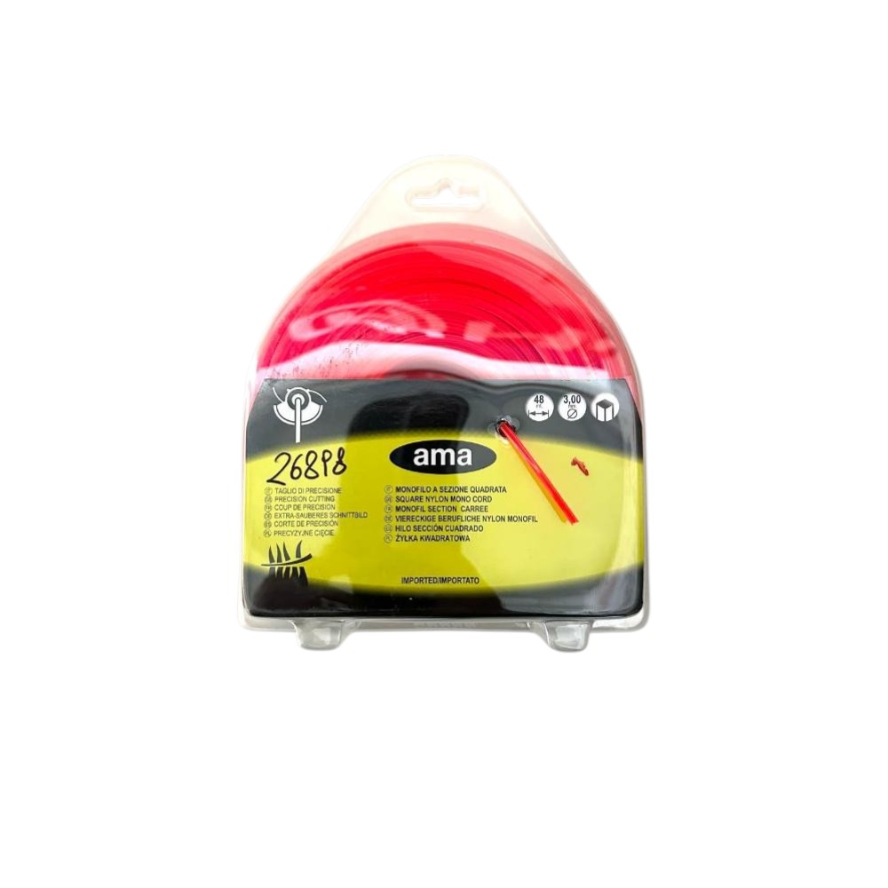 BOBINA FILO QUADRO 3.0MMX48MT AMA