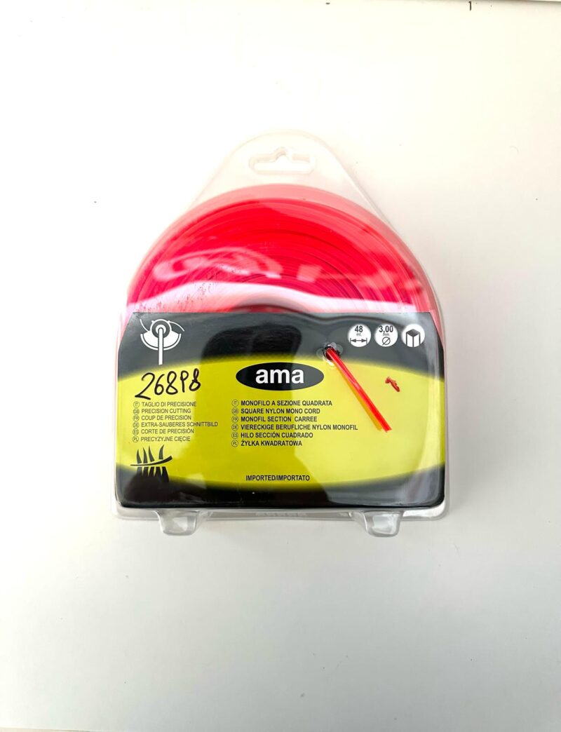BOBINA FILO QUADRO 3.0MMX48MT AMA