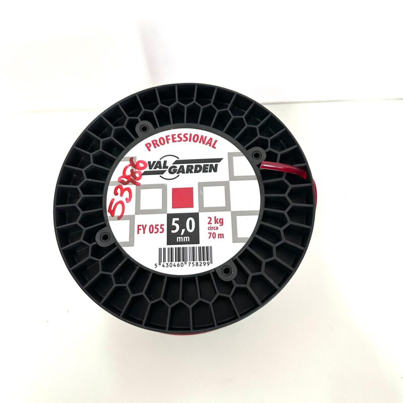BOBINA FILO QUADRO IN NYLON 5MM 70METRI 2KG - immagine 2