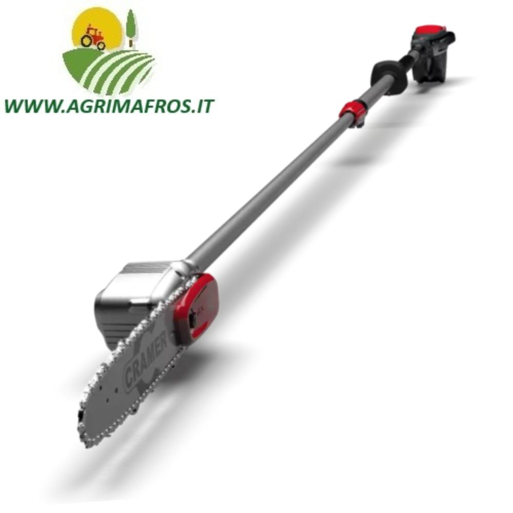 POTATORE TRONCATORE CRAMER TELESCOPICO A BATTERIA 82V SOLO MACCHINA 1/4
