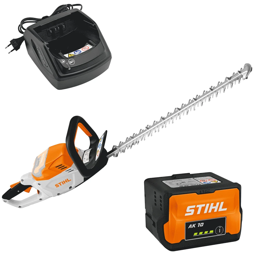 TAGLIASIEPI STIHL MOD. HSA60 CON BATT. AK10 E CARICABATT. AL101