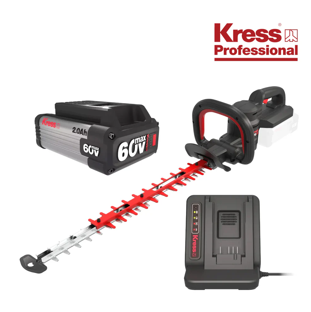 TAGLIASIEPI KRESS MOD. KG262 A BATTERIA 60V 64 CM LUNG. LAMA CON BATT. E CARICABATT
